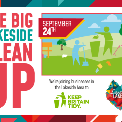 Businesses join forces for The Big Lakeside Clean Up