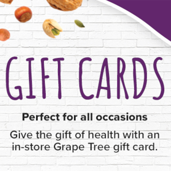 Grapetree giftcards offer