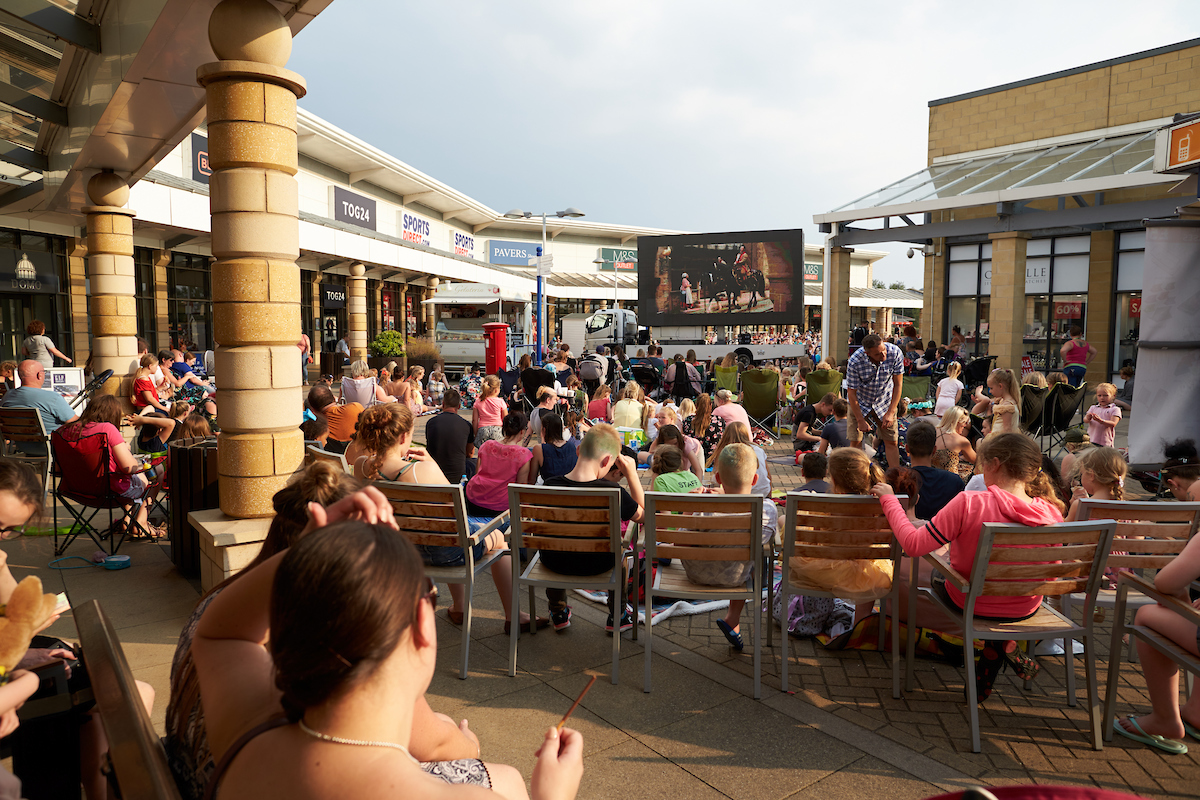 Previous Summer Cinema at Lakeside Village.