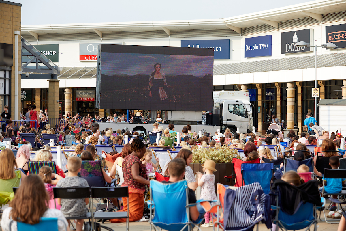 Previous Summer Cinema at Lakeside Village.