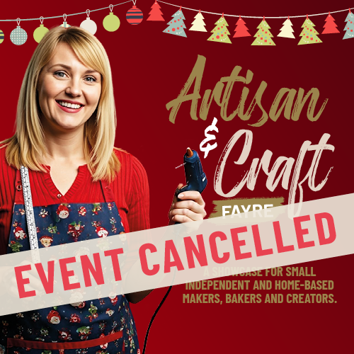 WA6923 Festive Artisan & Craft Fayre Web hero Cancelled