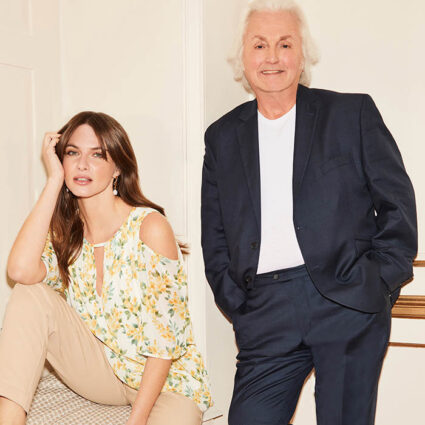 Fashion designer and Royal couturier David Emanuel to visit Lakeside Village’s Bonmarché Store.