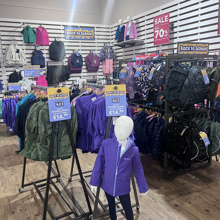 Mountain Warehouse Back to School