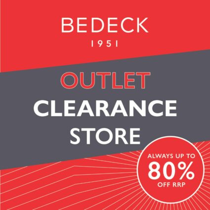 Always up to 80% off RRP @Bedeck