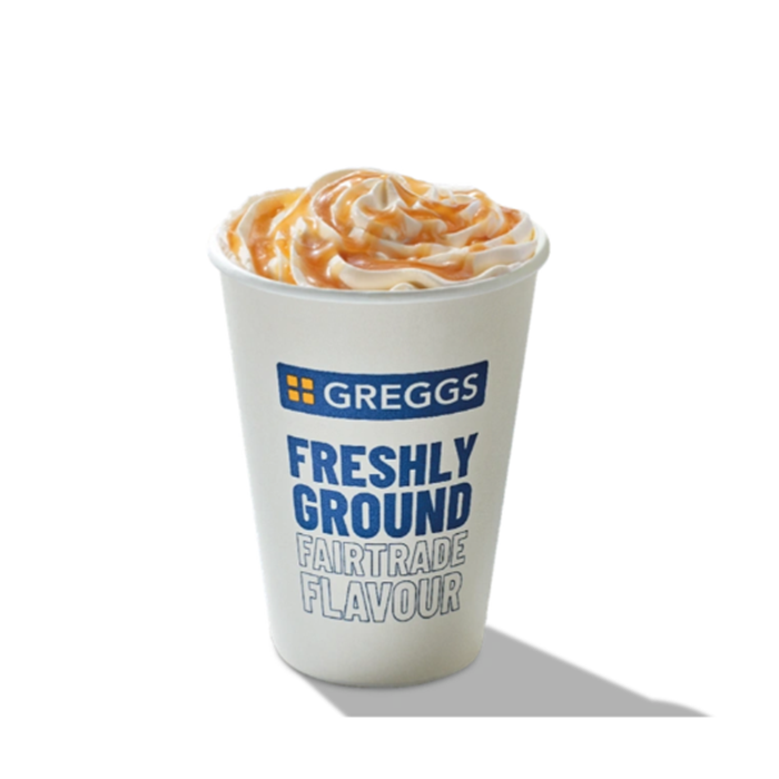 Greggs Salted Caramel Latte