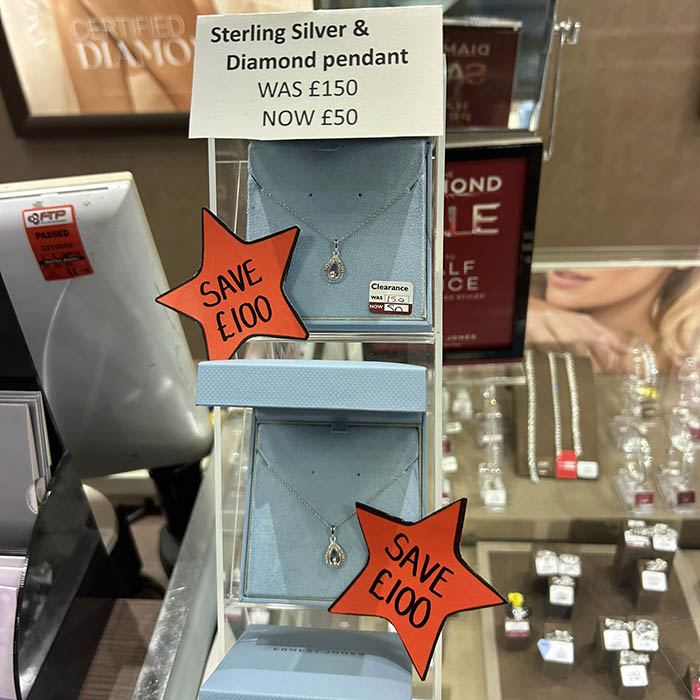 Save £100 @Ernest Jones