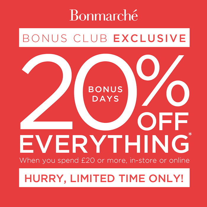 Bonus Day @Bonmarché