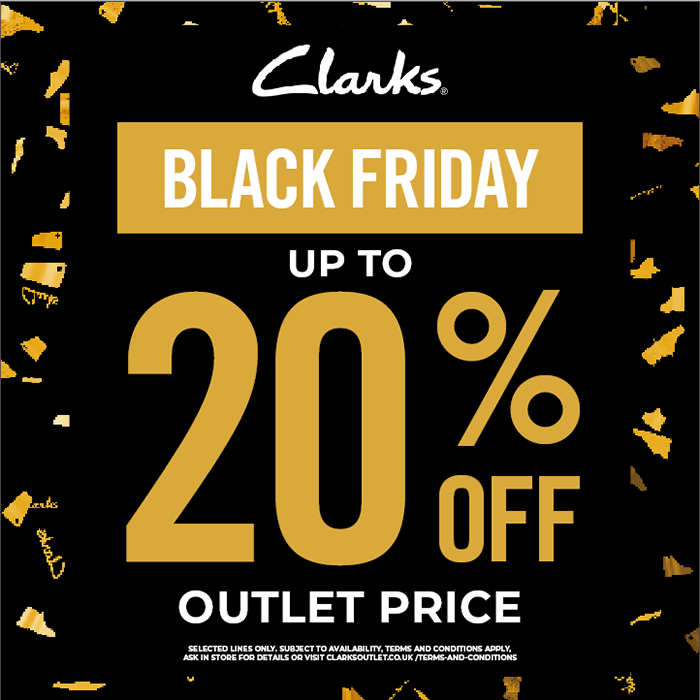 Up to 20% off @Clarks