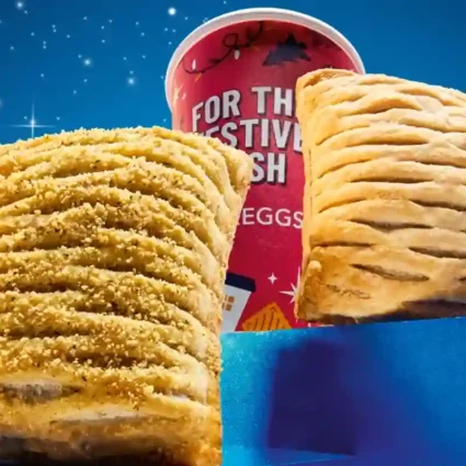 Greggs Christmas Menu returns to shops, including the Festive Bake and Vegan Festive Bake