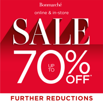 Up to 70% off @Bonmarché