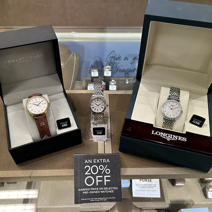 Ernest Jones Pre Owned Watches