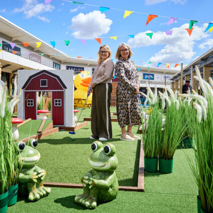 Spring into Family Fun at Lakeside Village with Elvie the Duck