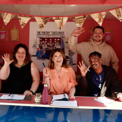 Mobile emporium The Poetry Takeaway to serve up heartfelt verses and warm rhymes at Lakeside Village Outlet Shopping 